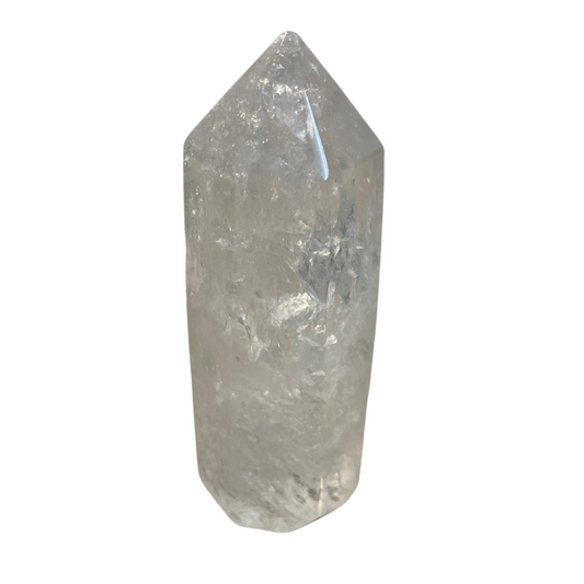 Obelisco Cuarzo Cristal pulida 7,5cm