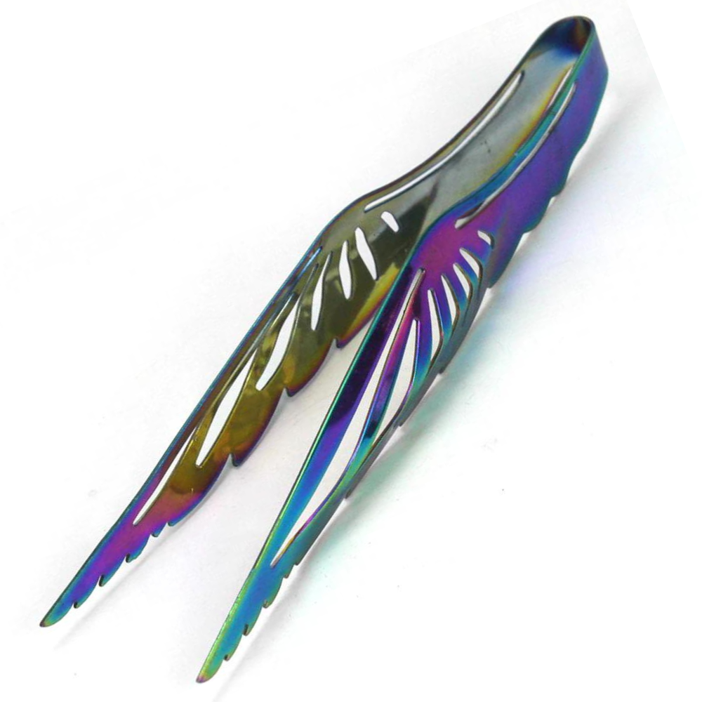 Pinzas para carboncillo Multicolor con forma de alas 23cm