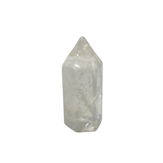 Mini Obelisco Cuarzo Cristal pulida 3cm