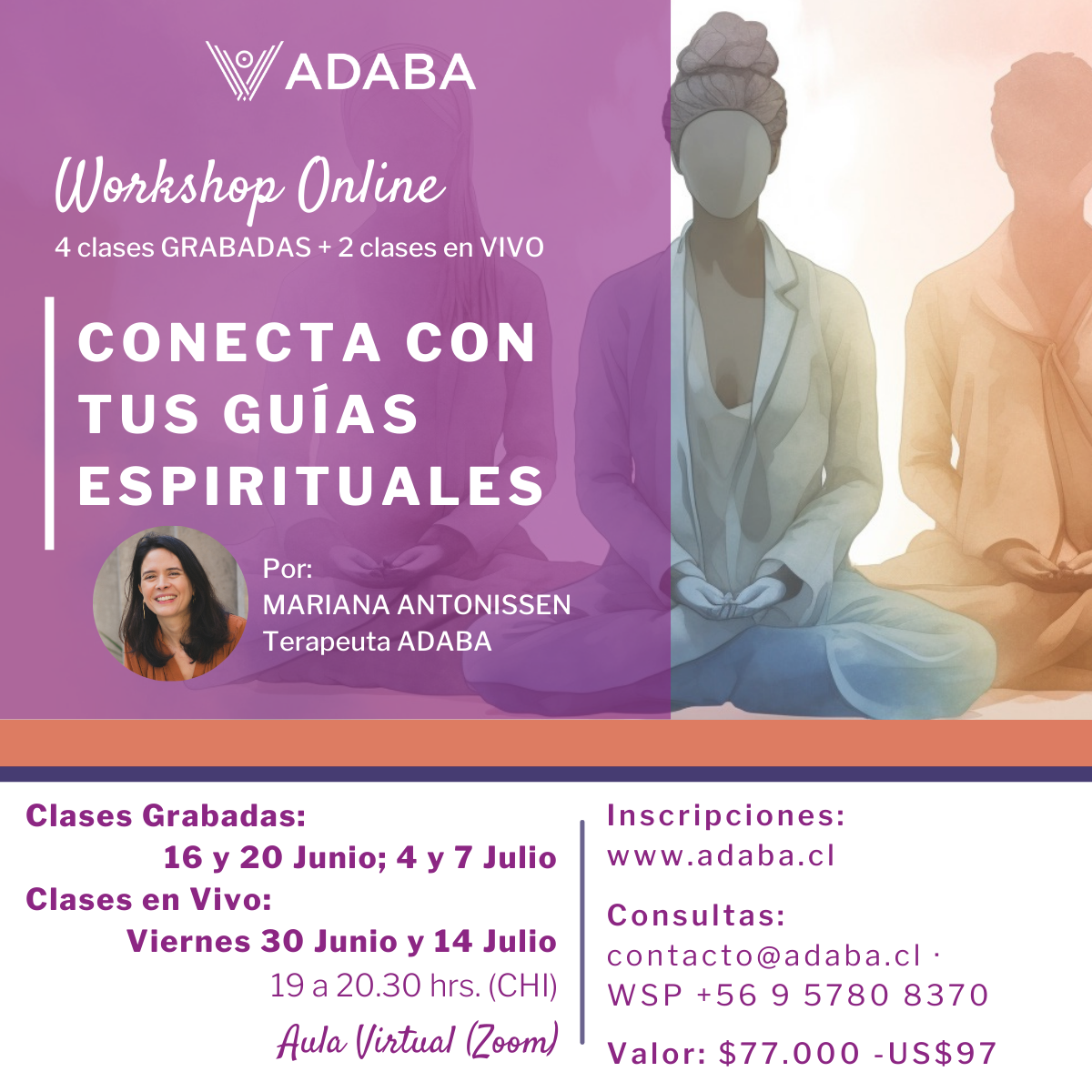 Workshop Conecta con tus Guías Espirituales ✨ - Junio 2023