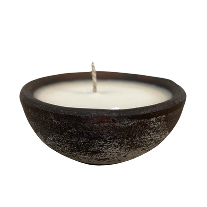 Vela de Soya en Greda 70gr. Coffee Shop - Mystique Candle