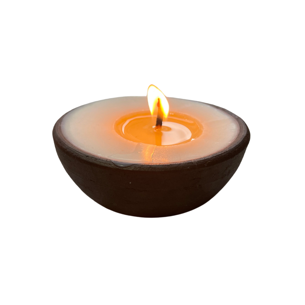 Vela de Soya en Greda 70gr. Maracuyá - Mystique Candle